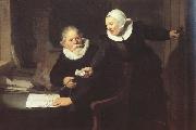 Double portrait of the Shipbuilder fan rijcksen an his Wife Griet Fans (mk33) REMBRANDT Harmenszoon van Rijn